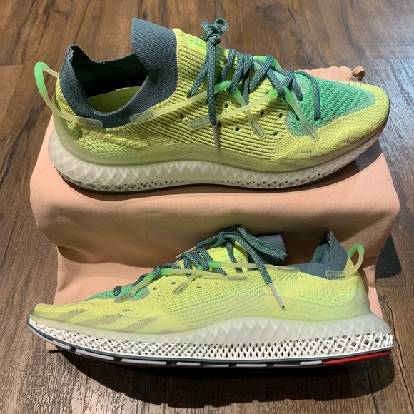 Adidas 4D Fusio Shoes Cloud Men's Orange (Premium) - Picture 4 of 11